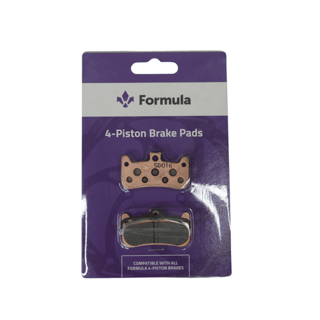 Formula 4 Piston Sintered Brake Pads - Pinned Electric