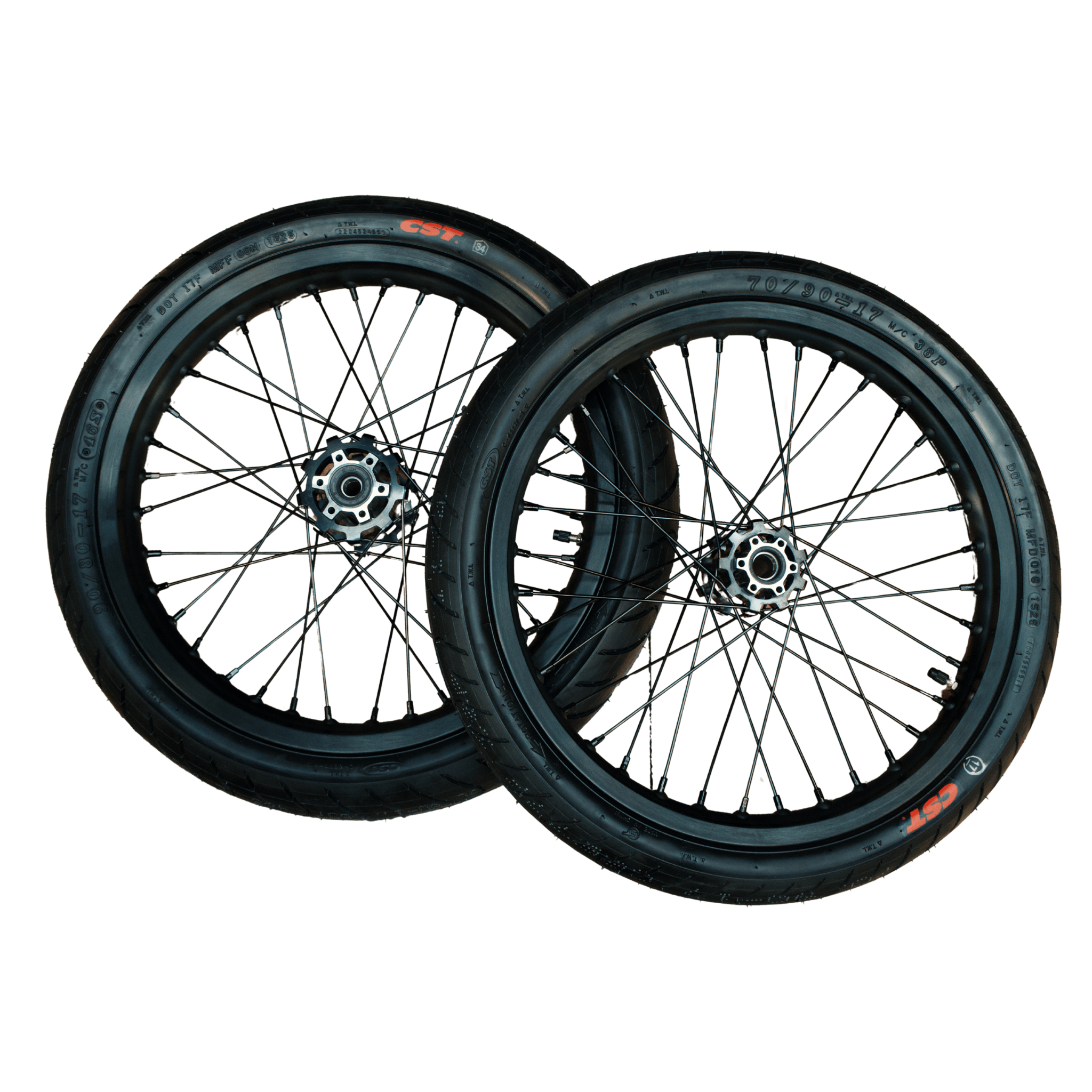 Sword 17" SuperMoto Wheelset for Ventus One - Pinned Electric