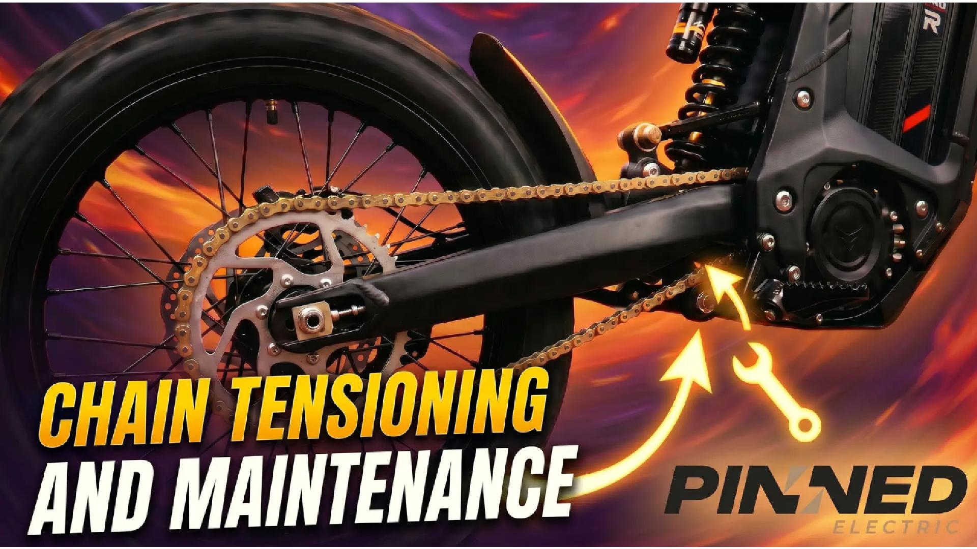 Arctic Leopard XE Pro S / Enduro / R Chain Tensioning And Maintenance - Pinned Electric