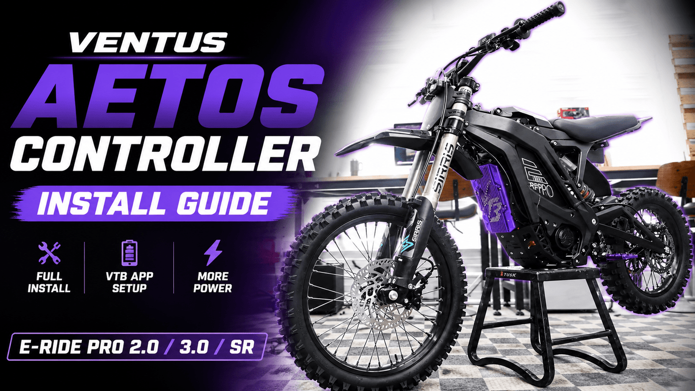 How to Install the Ventus Aetos Pro Controller on an E-Ride Pro (2.0, 3.0 & SR) - Pinned Electric