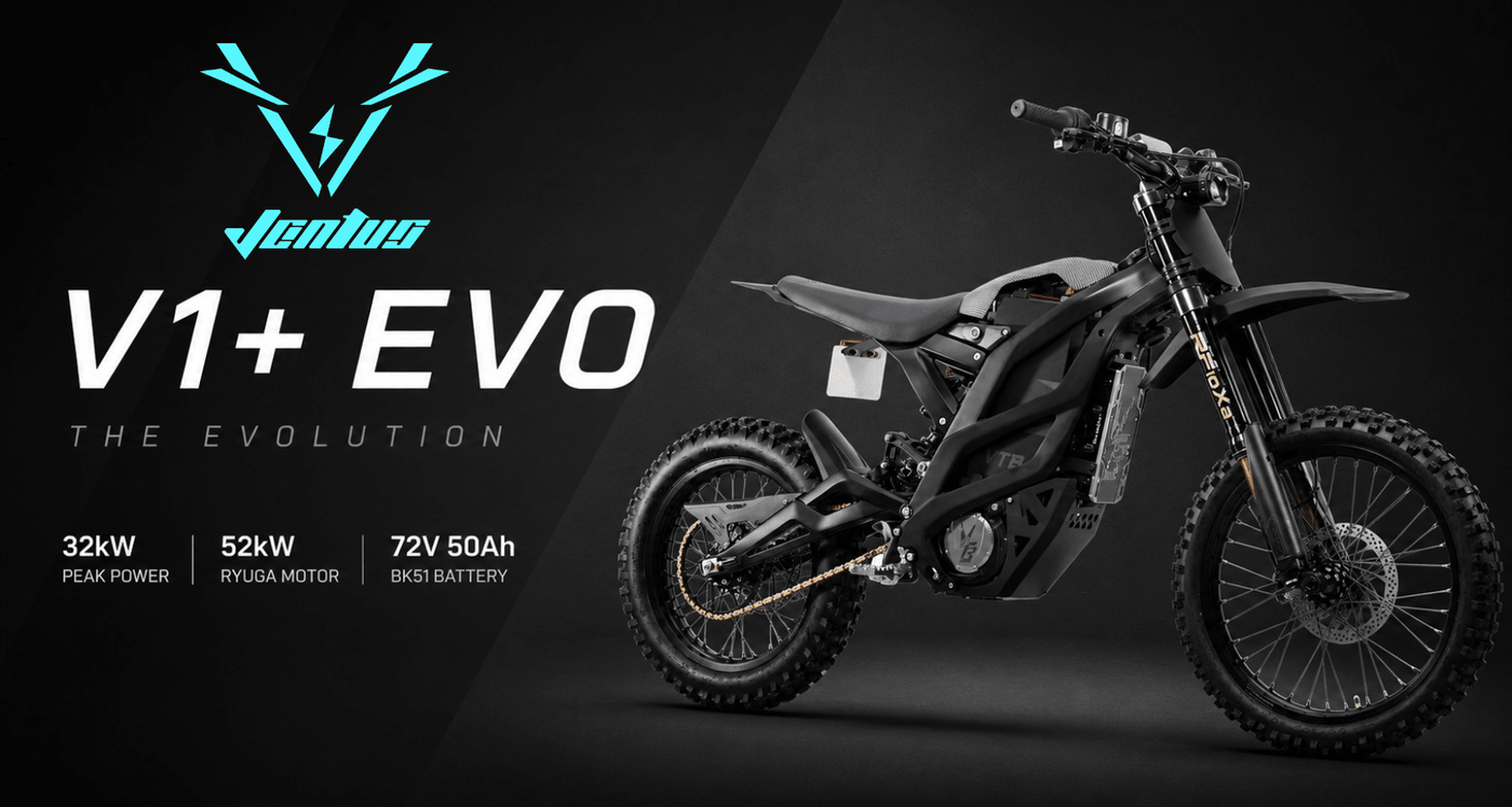 Ventus V1+ EVO: The Evolution of a Best-Selling Electric Dirt Bike - Pinned Electric