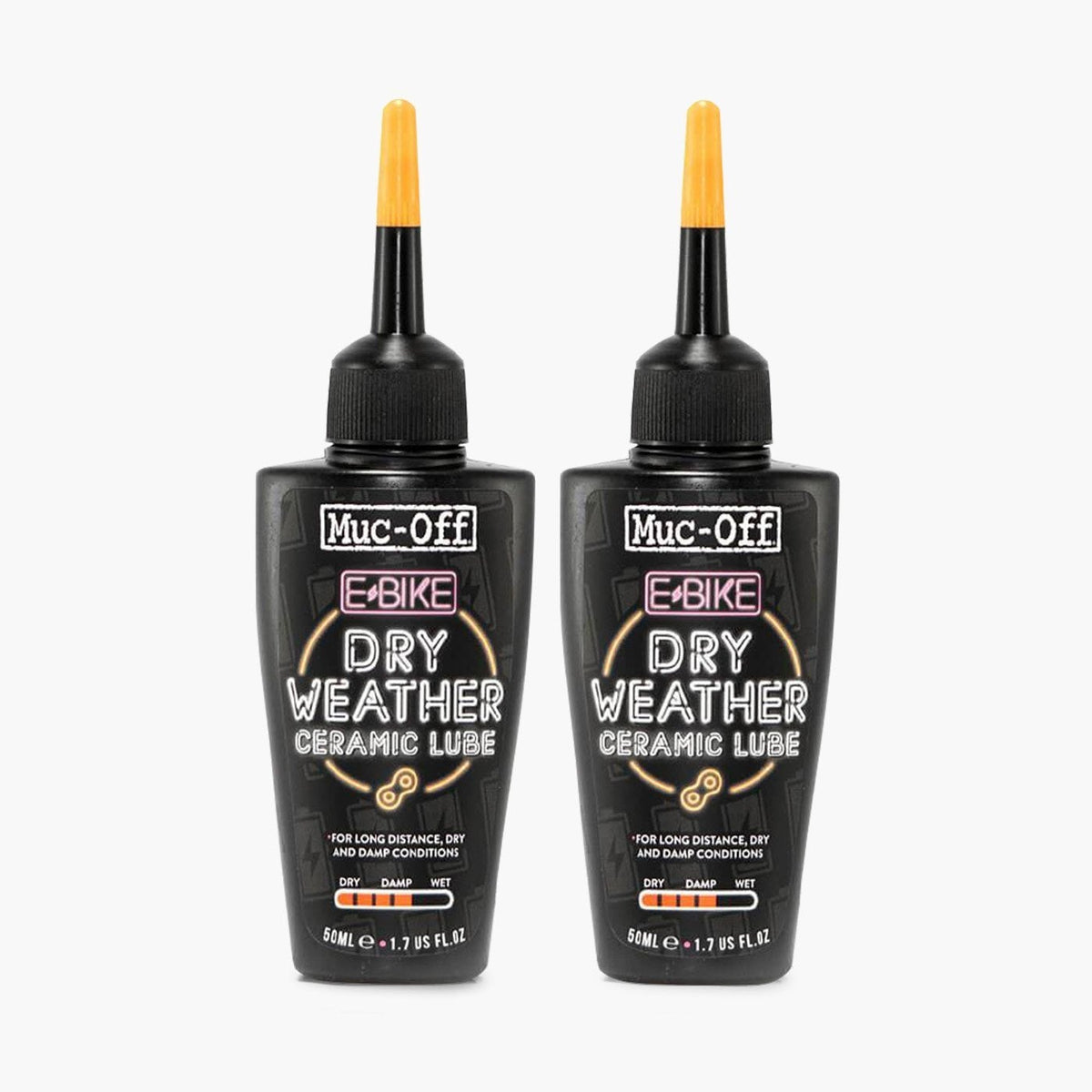 2 x eBike Dry Chain Lube - 1.7 fl Oz - Pinned Electric