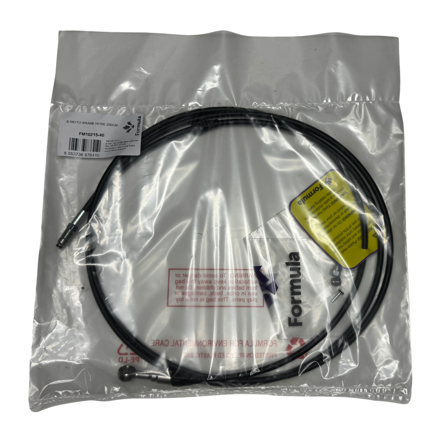Formula Brake Hose Full Length (Light Emoto)