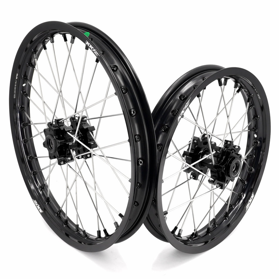 KKE 19" 16" Wheels Rims Fit Talaria Sting MX5 Electric Dirtbike Black