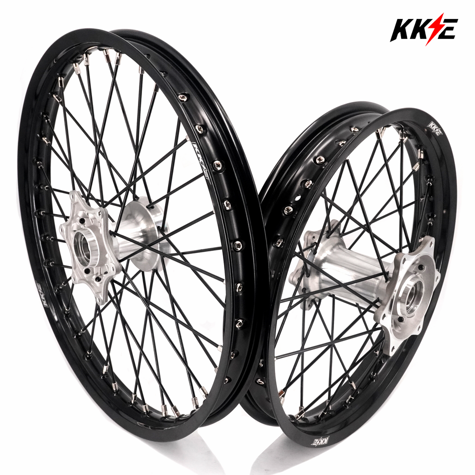 KKE Enduro 1.6*21" & 2.15*18" Cast Hub Electric Dirtbike Alloy Wheels Rims Fit STARK VARG MX EX