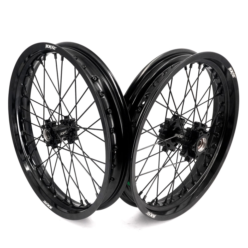 US Stock KKE 2.15*17 & 2.5*17 E-bike Wheels Rims Fit Talaria Sting MX3 / R MX4 / x3 (xXx) All Black