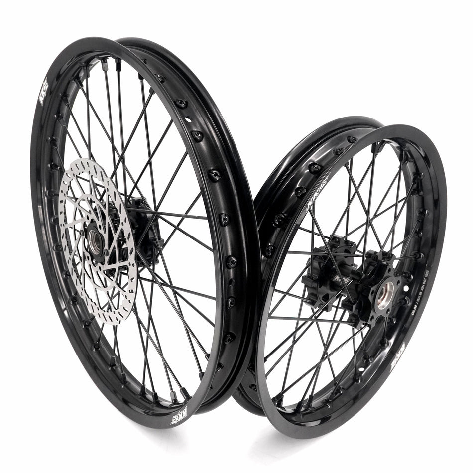 US Stock KKE 1.6*19" & 1.85*16" New Style E-bike Wheels Rim For SurRon Light Bee-X 2019-2025 Black