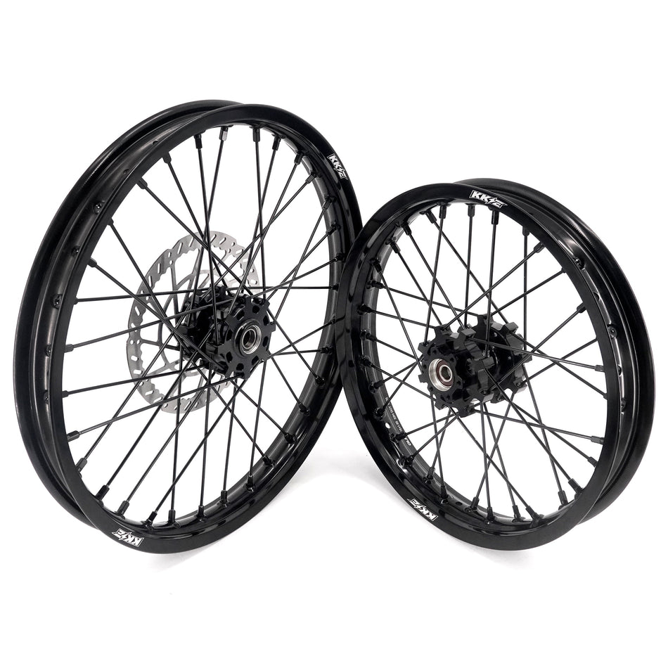 US Stock KKE 1.6*19" & 1.85*16" New Style E-bike Wheels Rim For SurRon Light Bee-X 2019-2025 Black