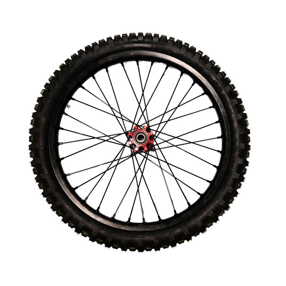 AL EX 21" Front Wheel and Tire (Arctic Leopard EX OEM)