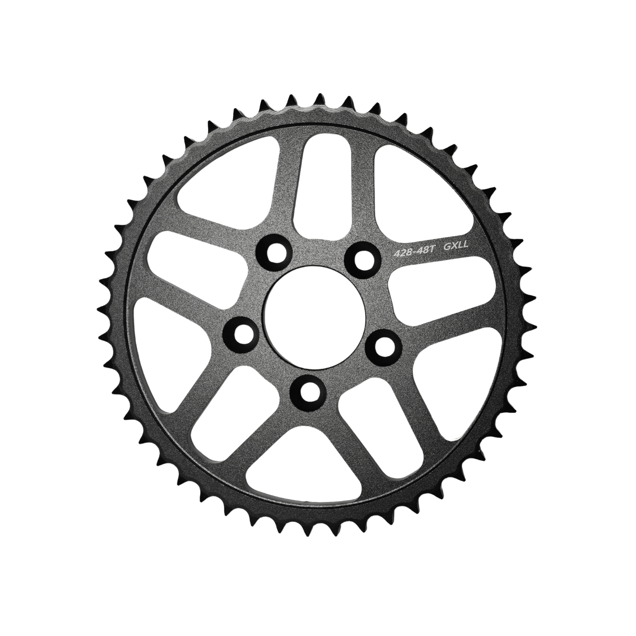 サブカルチャーSC 豹柄　レオパード　BLACK 03 Arctic Leopard EX Rear Sprocket 48T (Arctic Leopard OEM) - Pinned