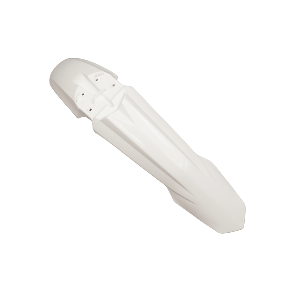 AL EX White Front Fender (Arctic Leopard EX OEM) - Pinned Electric