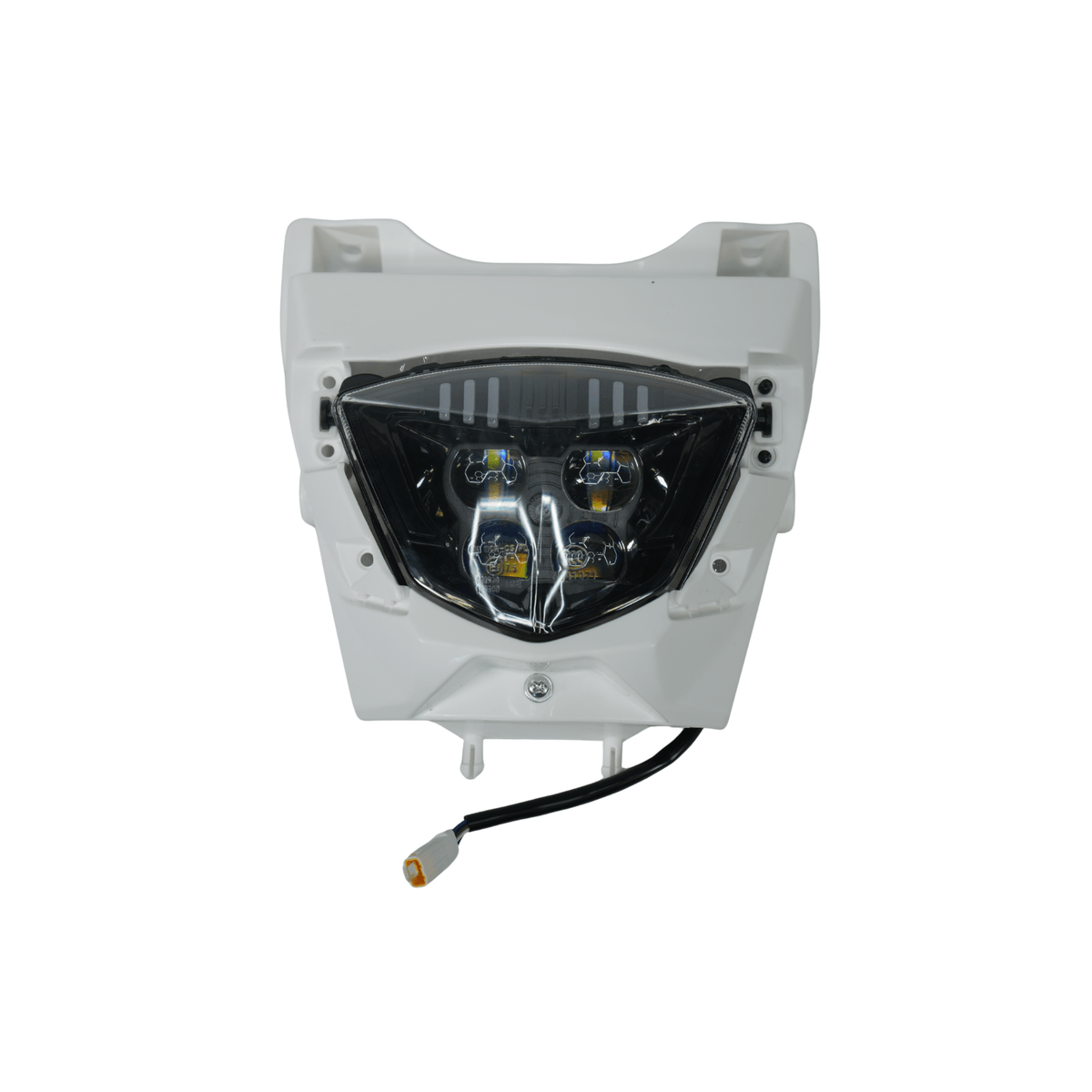 AL EX White Headlight (Arctic Leopard OEM) - Pinned Electric