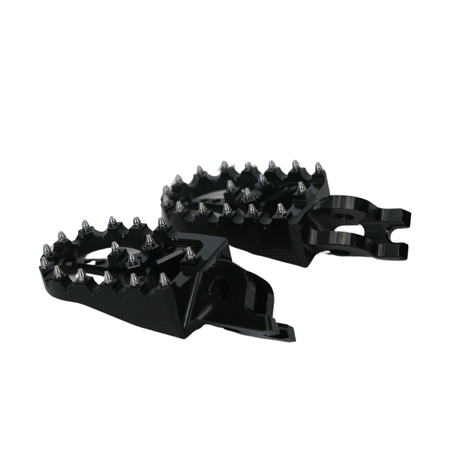 AL EXE Footpegs (Arctic Leopard OEM) - Pinned Electric