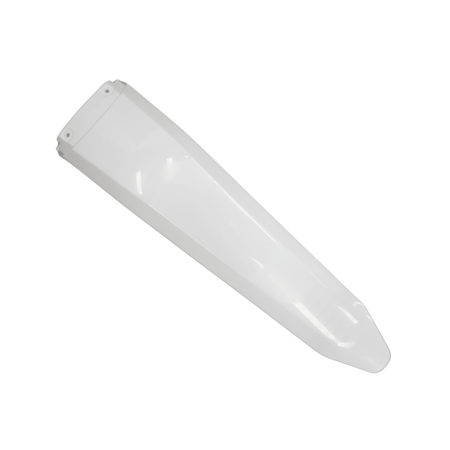 AL EX/EXT White Rear Fender (Arctic Leopard EX/EXT OEM) - Pinned Electric