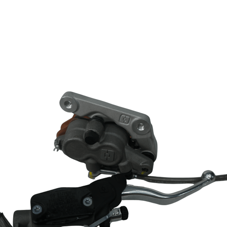 AL J Juan EXE Full Front Brake Assembly (Arctic Leopard OEM) - Pinned Electric