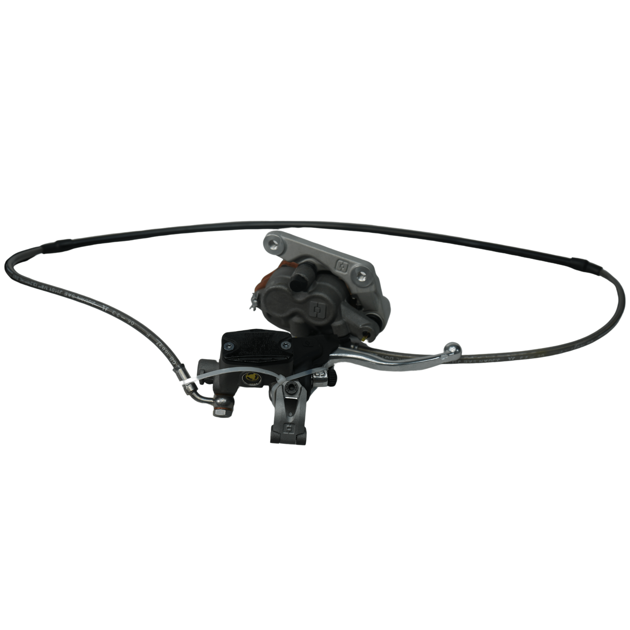 AL J Juan EXE Full Front Brake Assembly (Arctic Leopard OEM) - Pinned Electric