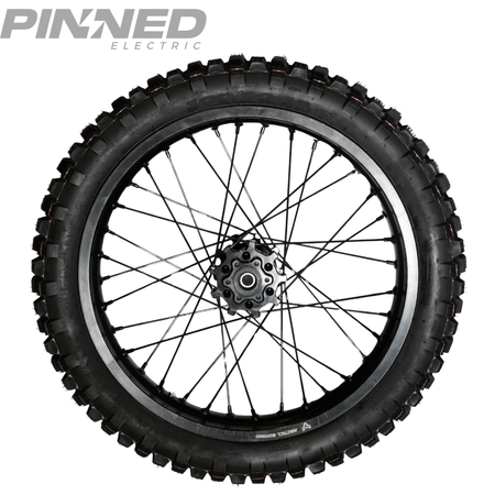 AL XE Pro 18" Rear Wheel and Dirt Tires (Arctic Leopard XE Pro OEM) - Pinned Electric
