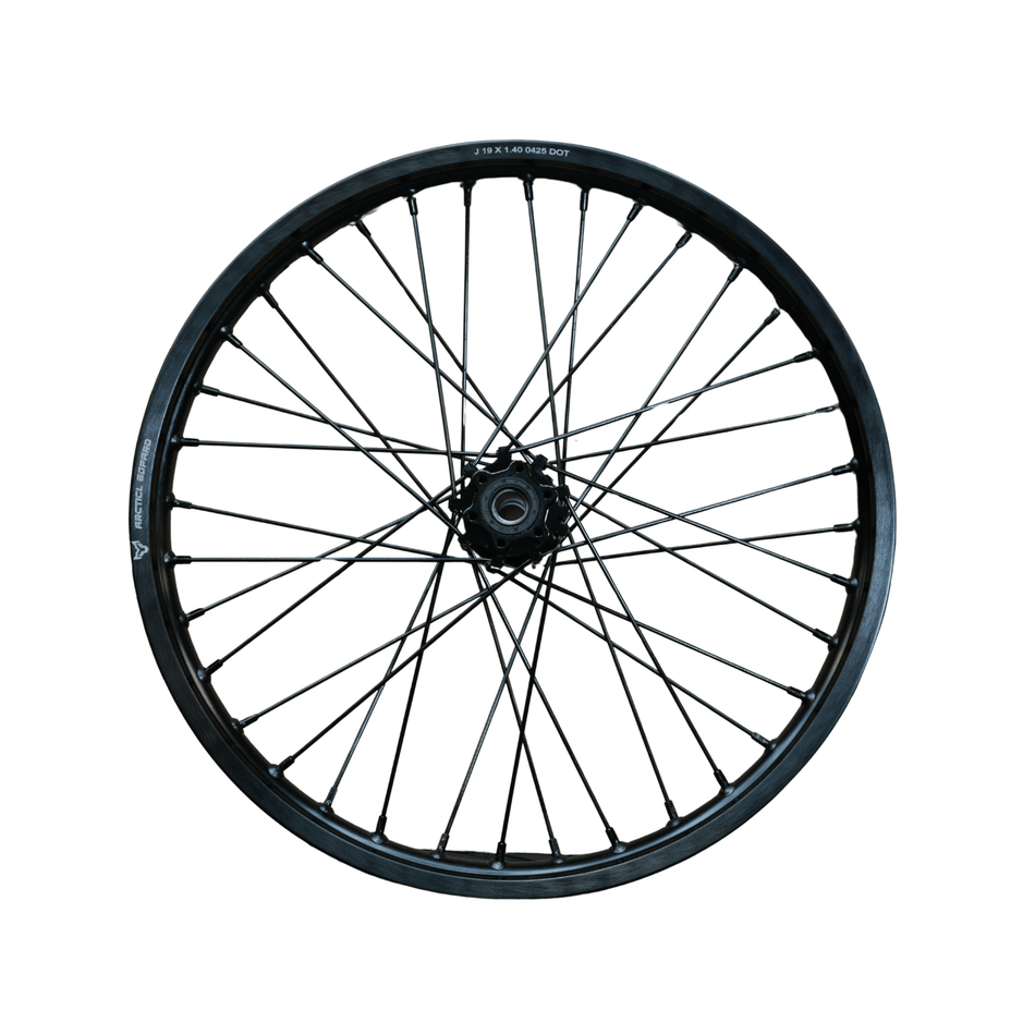 AL XE Pro 19" Front Wheel (Arctic Leopard XE Pro OEM) - Pinned Electric