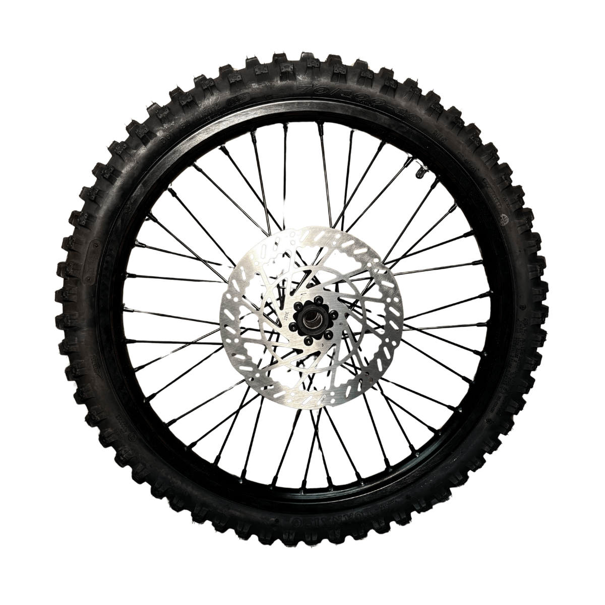 AL XE Pro 21" Front Wheel and Dirt Tire (AL XE OEM) - Pinned Electric