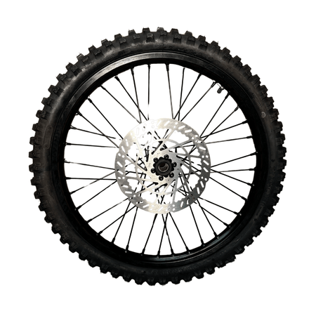AL XE Pro 21" Front Wheel and Dirt Tire (AL XE OEM) - Pinned Electric