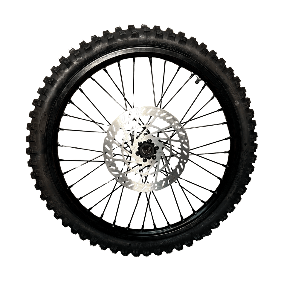 AL XE Pro 21" Front Wheel and Dirt Tire (AL XE OEM) - Pinned Electric