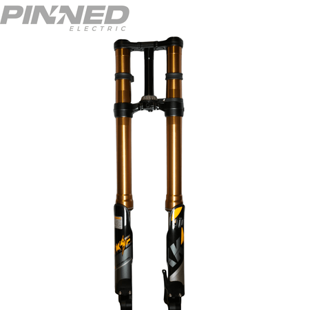 AL XE Pro Bronze Front Forks (Arctic Leopard XE Pro OEM) - Pinned Electric