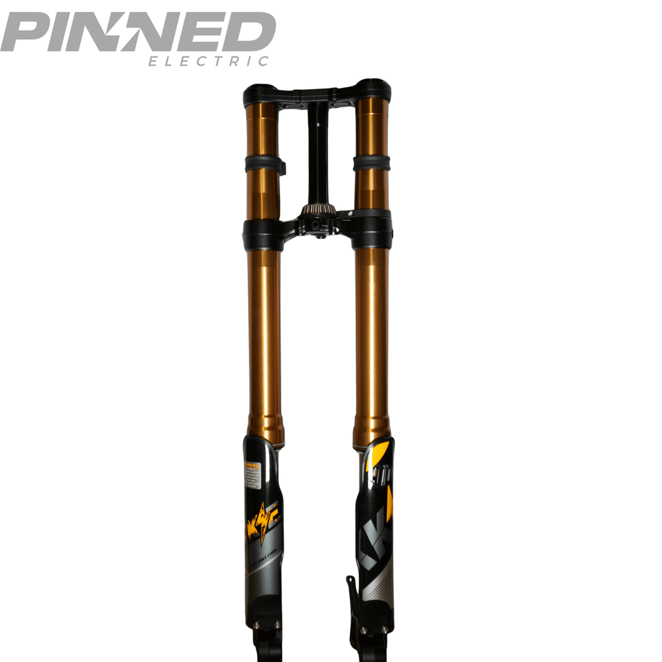 AL XE Pro Bronze Front Forks (Arctic Leopard XE Pro OEM) - Pinned Electric