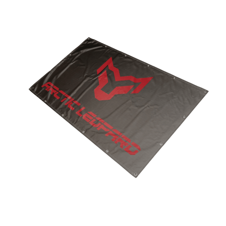 Arctic Leopard Banner - Pinned Electric
