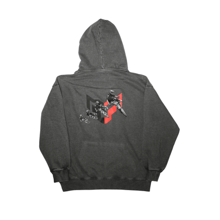 Arctic Leopard Hoodie - Pinned Electric