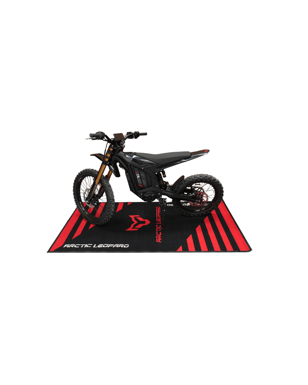 Arctic Leopard Pit Mat - Pinned Electric