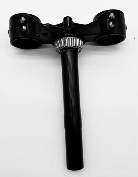Arctic Leopard XE Lower Triple Clamp – Black (OEM) - Pinned Electric