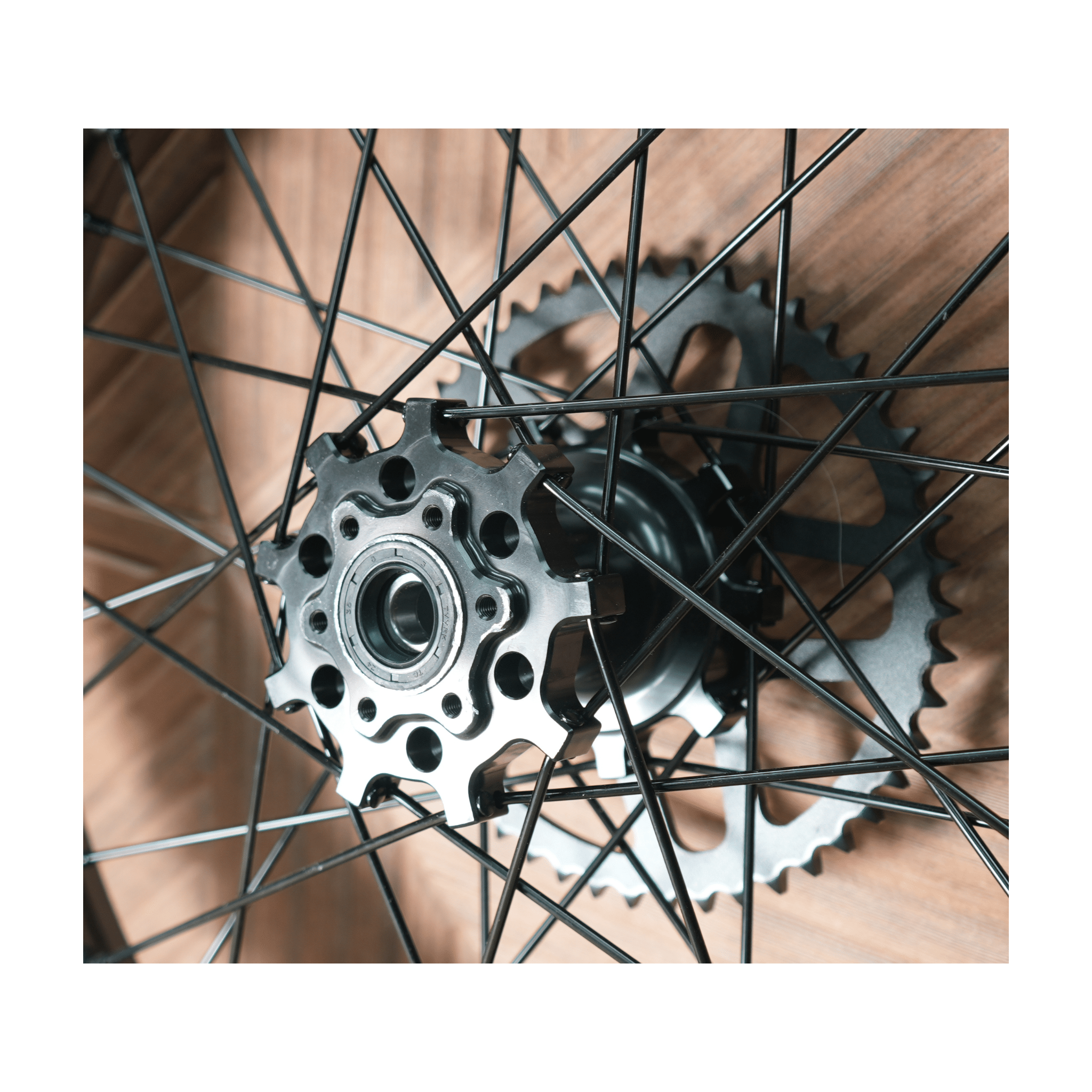 Arctic Leopard XE Pro S Enduro and Pro R 18" Rear Wheel Set (Minor Shipping Damage!) - Pinned Electric