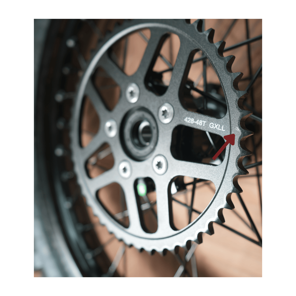 Arctic Leopard XE Pro S Enduro and Pro R 18" Rear Wheel Set (Minor Shipping Damage!) - Pinned Electric