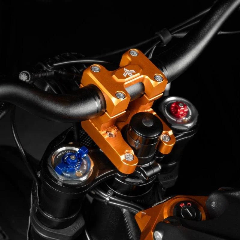 E - HORNET Adjustable Direct Mount Stem for Surron Light Bee, Talaria Sting, Talaria X3 - Pinned Electric