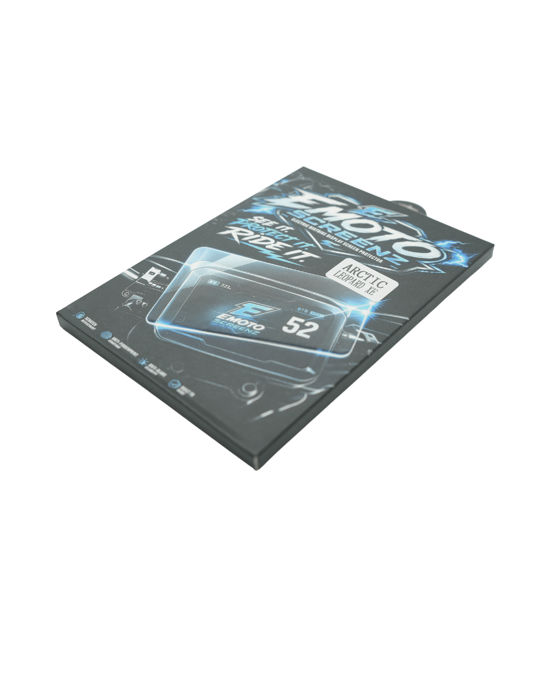 Emoto Screenz Tempered Glass Display Screen Protector – Electric Dirtbike - Pinned Electric