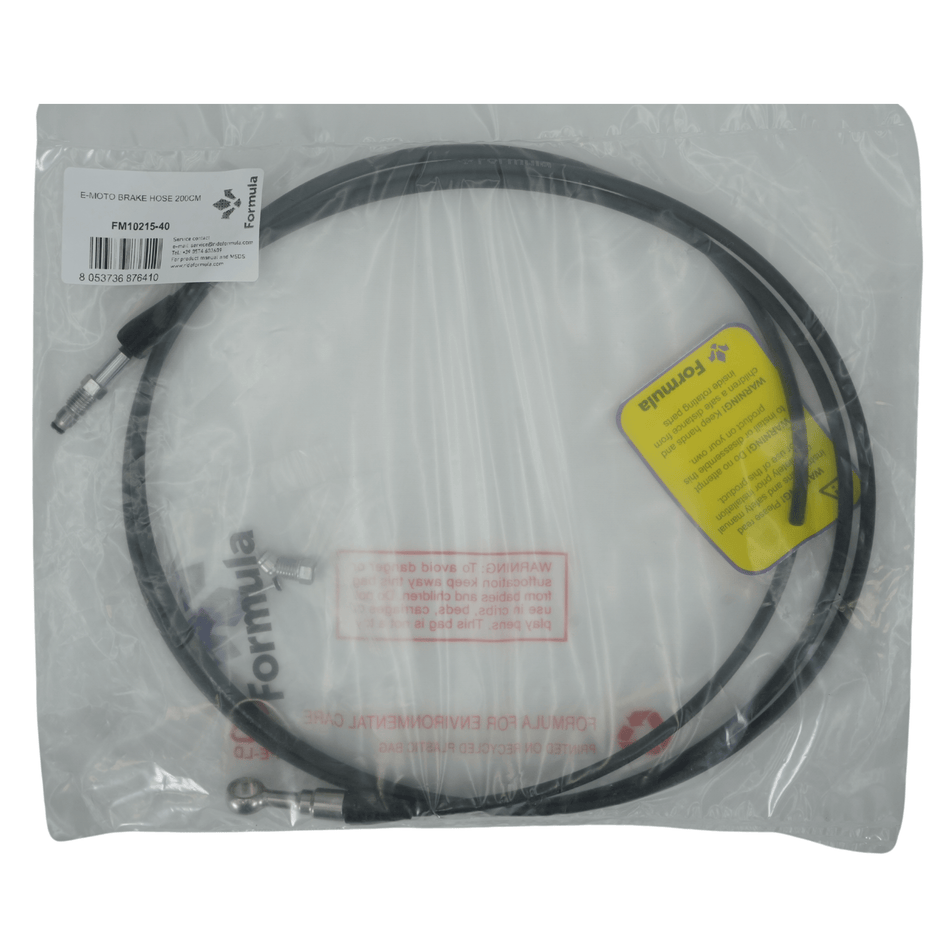 Formula Brake Hose Full Length (Light Emoto) - Pinned Electric