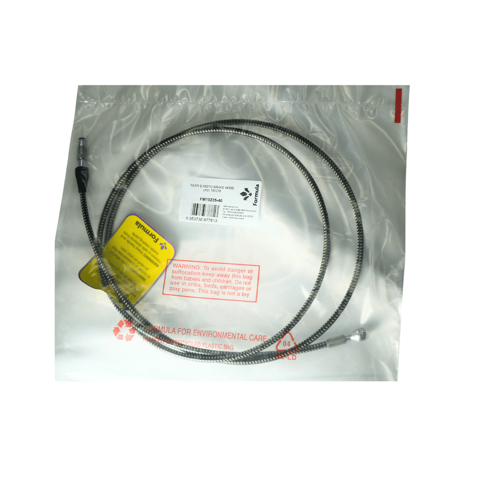 Formula Kevlar Rear Brake Hose (Light Emoto) - Pinned Electric