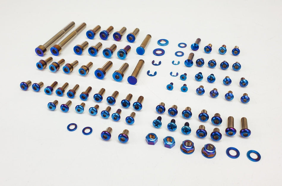 Full Titanium Talaria Sting Chassis Bolt Kit (Collective) - Pinned Electric