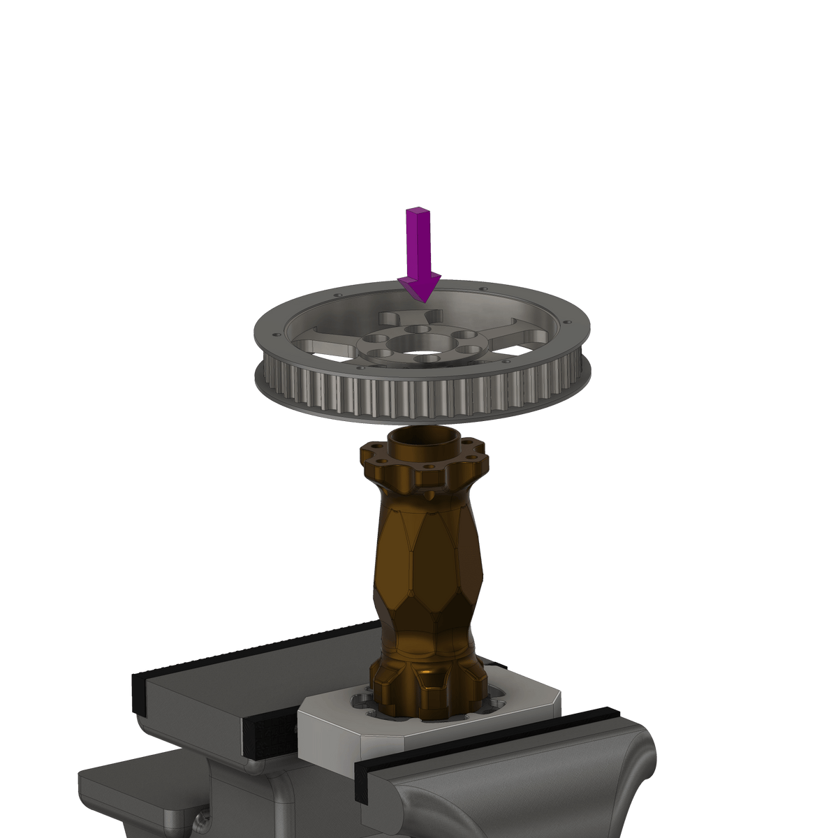 Jackshaft Install Tool - Pinned Electric