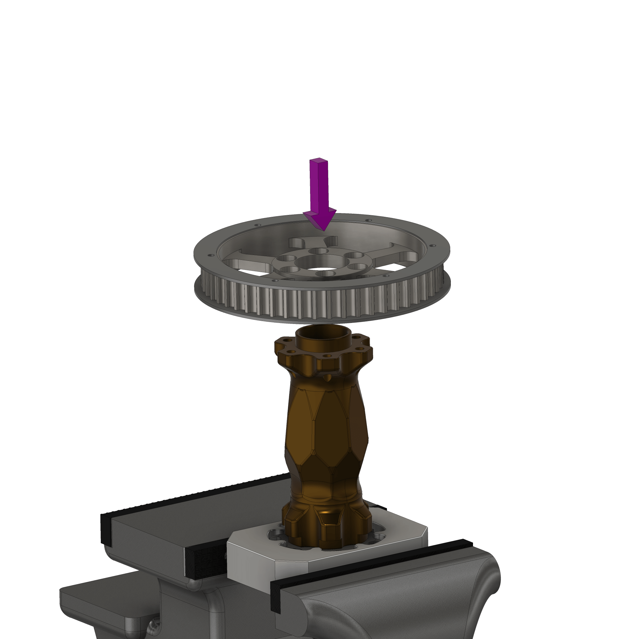 Jackshaft Install Tool - Pinned Electric