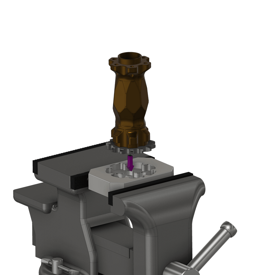 Jackshaft Install Tool - Pinned Electric