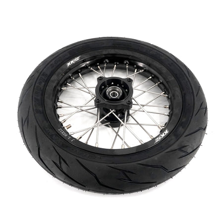 KKE 1.85*12'' & 2.15*12'' E-Bike Mini Wheels Kit with Tires Fit For Rawrr Mantis Mini 2024, Mini R/R17 2025-2026 Black - Pinned Electric