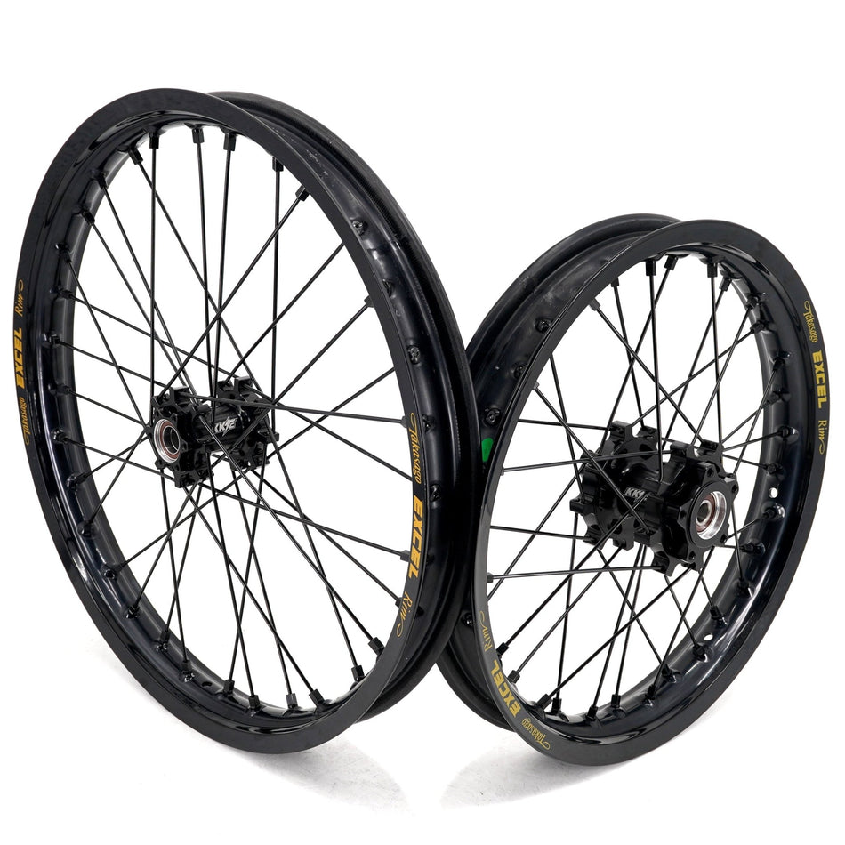 KKE 19" - 16" E - Moto Wheels Excel Takasago Rims Fit Surron Light Bee X, E - Ride Pro SS - Pinned Electric