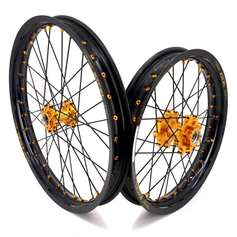 KKE 19" - 16" E - Moto Wheels Excel Takasago Rims Fit Surron Light Bee X, E - Ride Pro SS - Pinned Electric