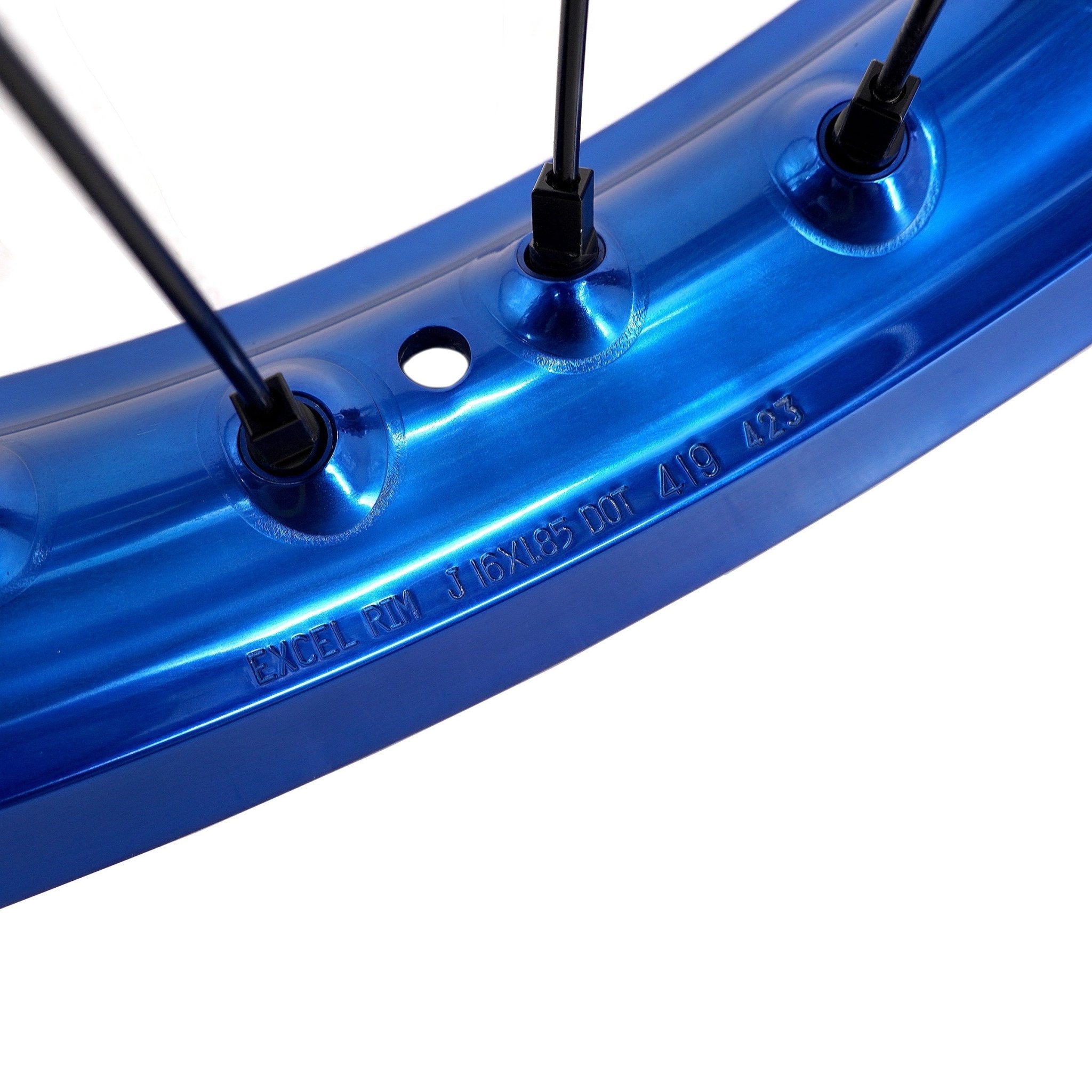 KKE 19" 16"Fit Talaria Sting MX3 / R MX4 E - bike Blue Takasago EXCEL Rims - Pinned Electric