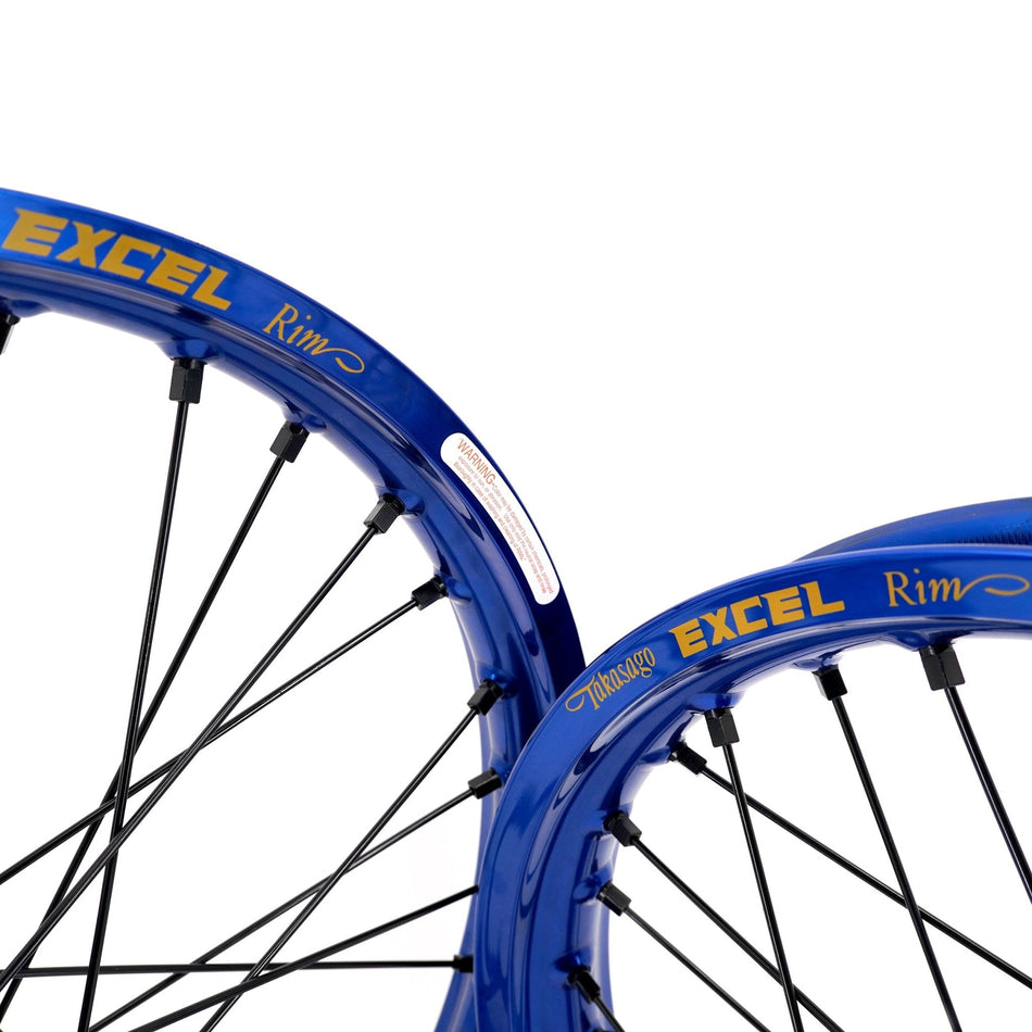 KKE 19" 16"Fit Talaria Sting MX3 / R MX4 E - bike Blue Takasago EXCEL Rims - Pinned Electric