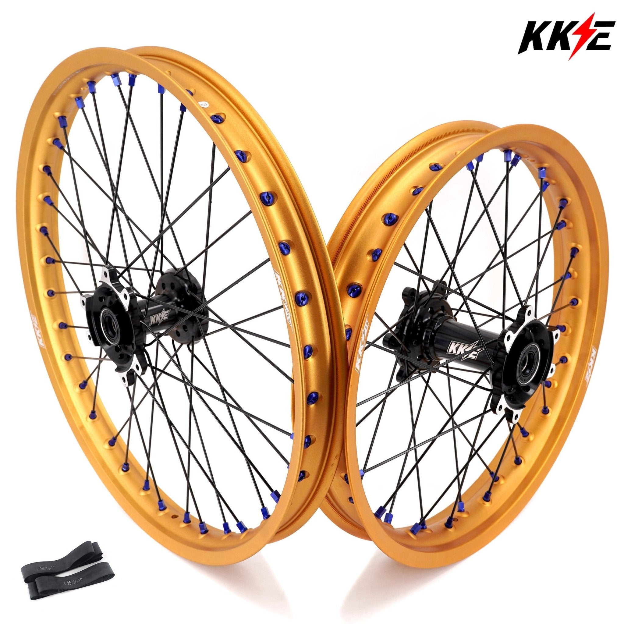 KKE 21" 18" E - Motor Wheels Rims Fit Surron Ultra Bee - Pinned Electric