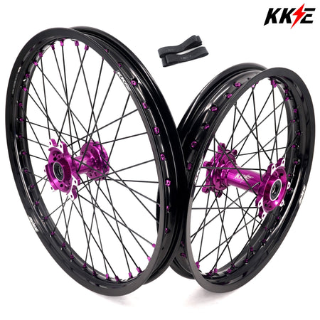 KKE 21" 18" E - Motor Wheels Rims Fit Surron Ultra Bee - Pinned Electric