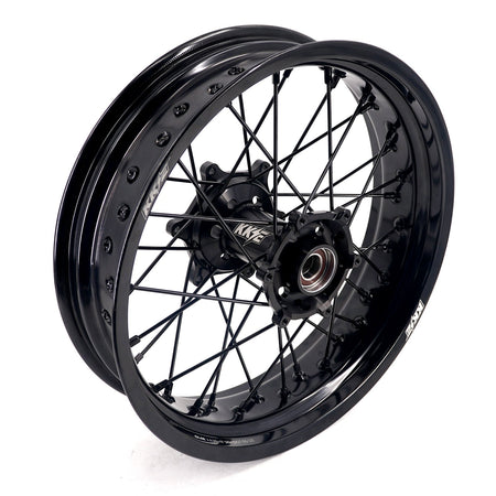 KKE 3.5*17'' & 4.25*17'' Supermoto Wheels Rims Fit STARK VARG MX EX Electric Dirt Bike All Black - Pinned Electric