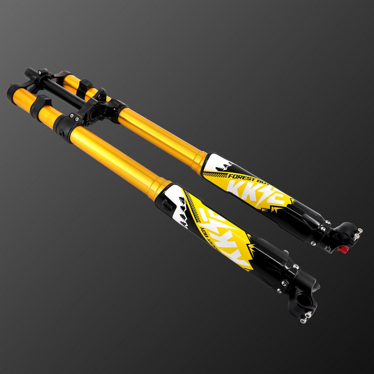 KKE 35MM Upgraded 5.5 Version Front Suspension Fork Fit Surron Light Bee, E-Ride Pro-SS, Talaria Sting MX3/MX4/R (Collective) - Pinned Electric